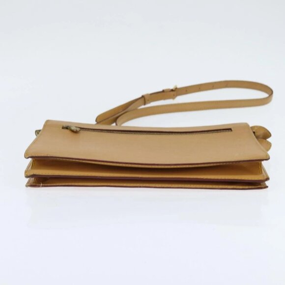 LOUIS VUITTON Epi Angian Shoulder Bag Beige M52116 LV Auth 147346 - Picture 7 of 16